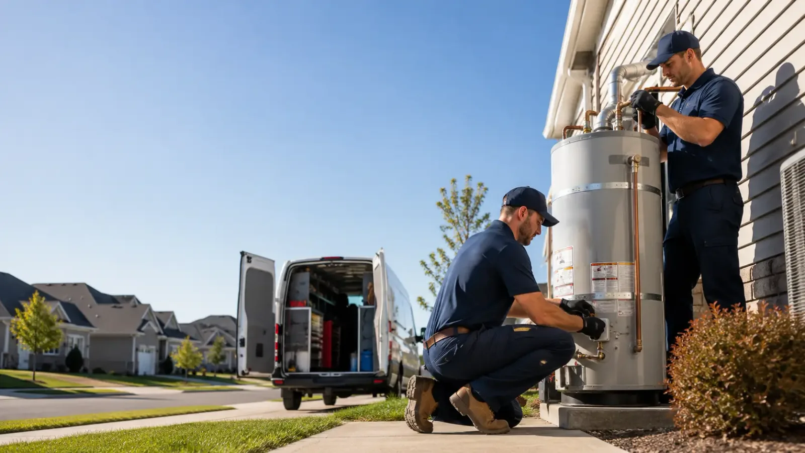 Water Heater Installation in Woodbury, PA